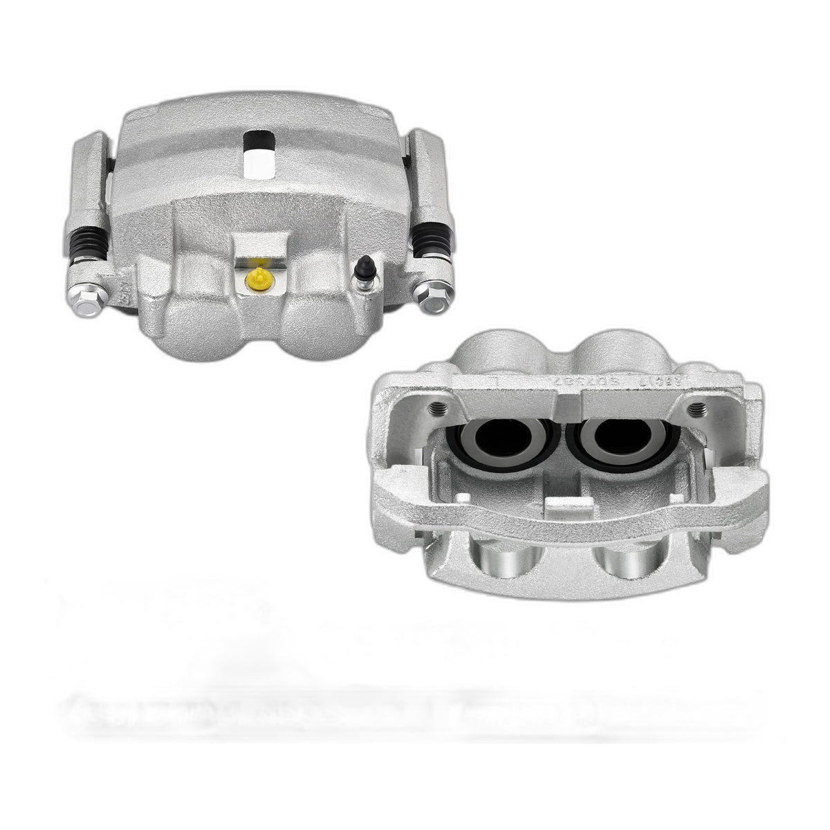 Front Brake Calipers Pair w/ Brackets for Ford F-150 2005-2008 4.6L 5.4L