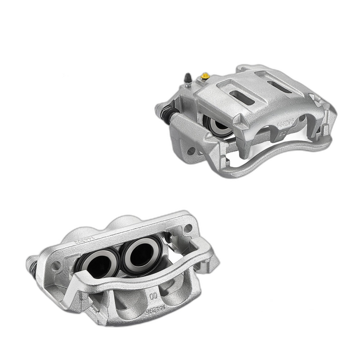 Pair For 2005-2010 Ford F-250 F-350 Super Duty Front Brake Calipers w/Brackets