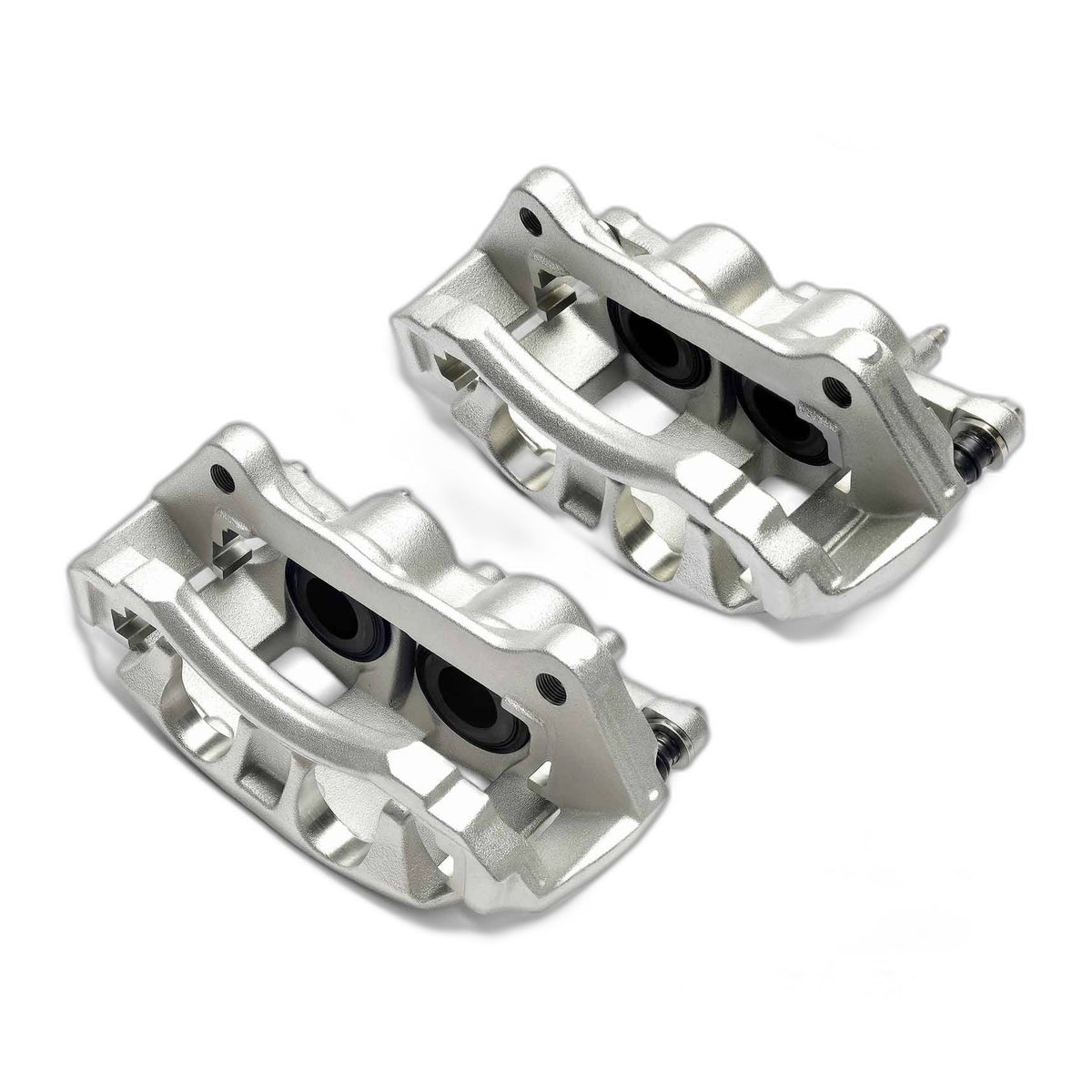 Pair Front Brake Caliper with Bracket for Ford F-150 21-25 Expedition Lincoln