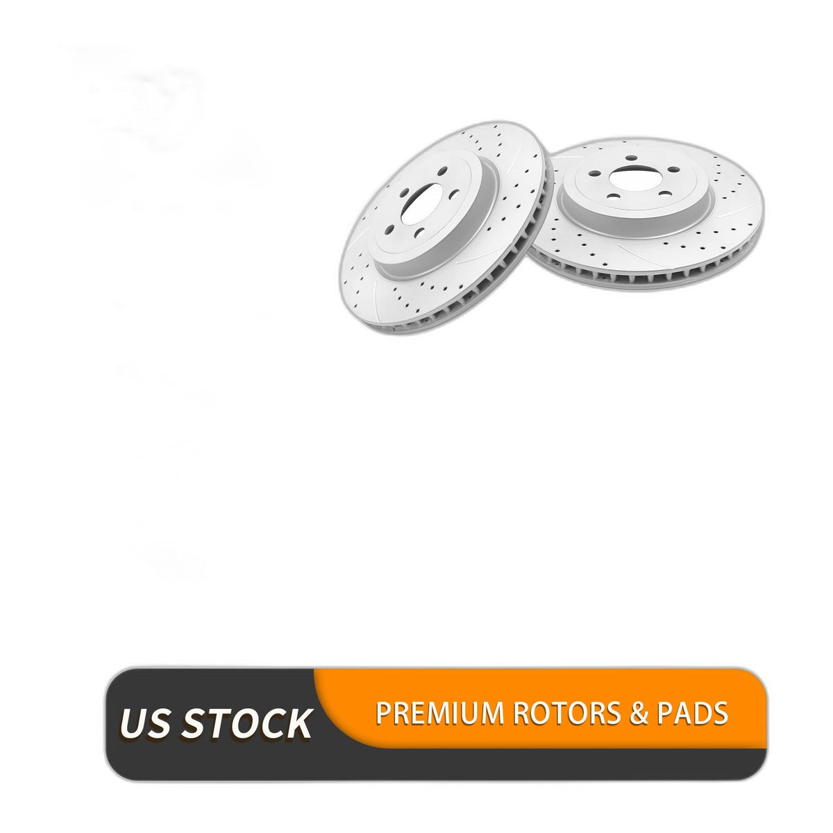 Front Rear Brake Rotors and Pads Kit for Chrysler Magnum Charger Slotted