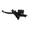 Brake Lever Master Cylinder Left Hand 7/8 In Aluminum Black Motorcycle ATV