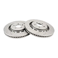 Front Drilled Slotted Brake Rotors & Ceramic Pads Kit for 13-19 Ford Explorer