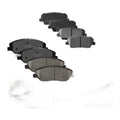 Front and Rear Ceramic Brake Pads Set for 2013 2014 2015 2016 Hyundai Santa Fe