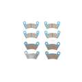 Front & Rear Ceramic Brake Pads Set for 2011-2019 Polaris Ranger XP 900, 2014