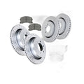 Front Rear Rotors and Brake Pads Kit for 2010-11 Ford F-150 6 Lugs Brakes Kits