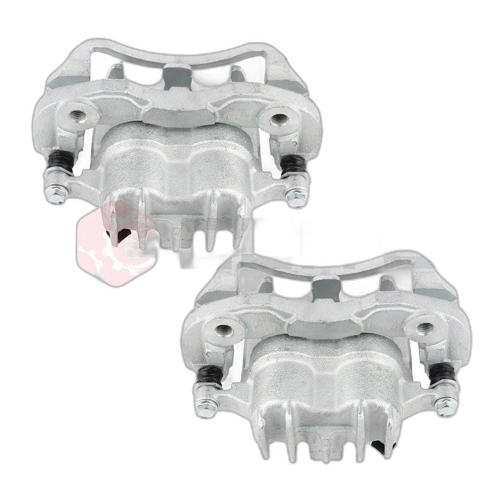 Rear Brake Caliper w/ Bracket Pair For 00-04 Ford F-250 Super Duty (12/20/1999）