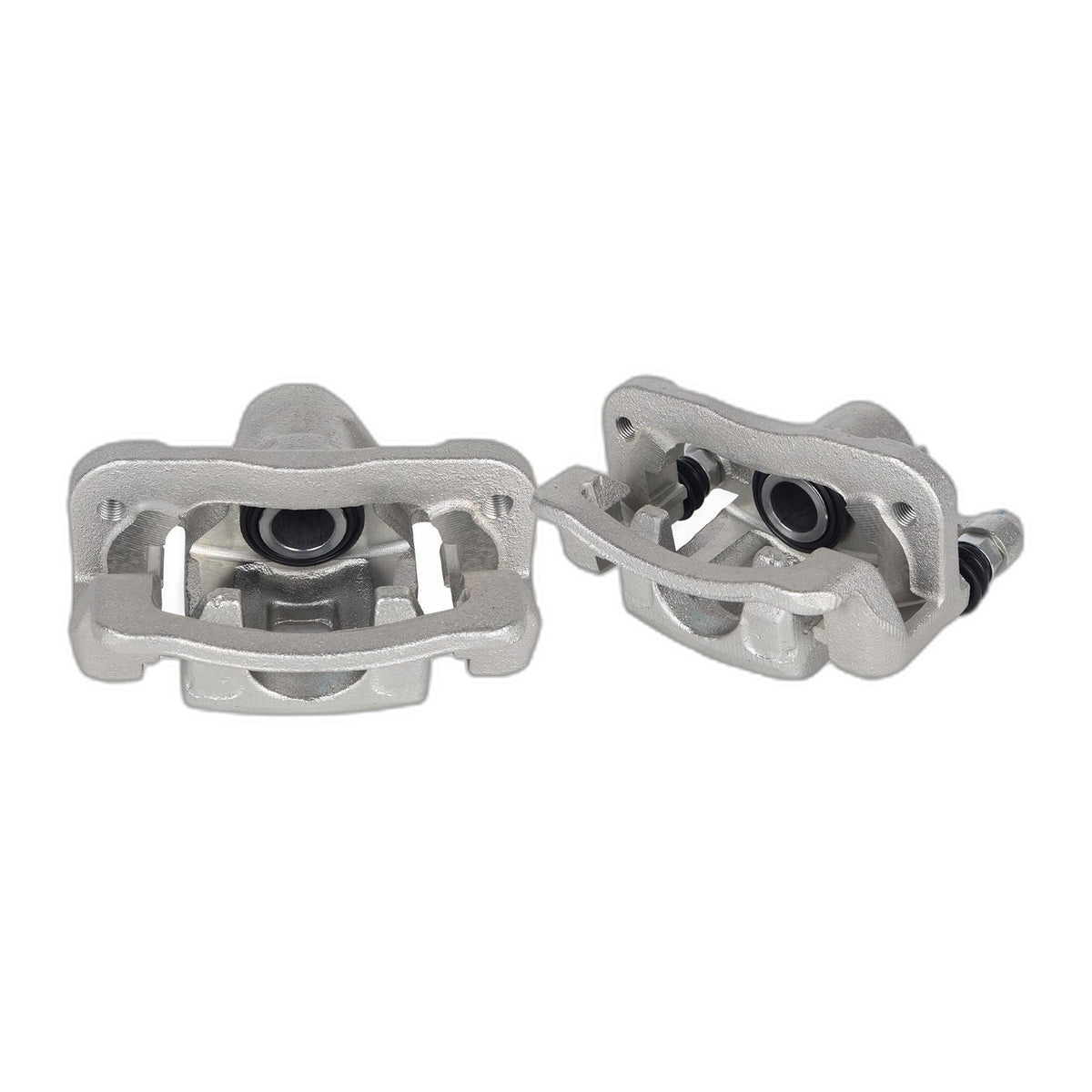 Pair Rear Disc Brake Caliper w/Bracket For Kia Soul 2010 2011 2012 2013