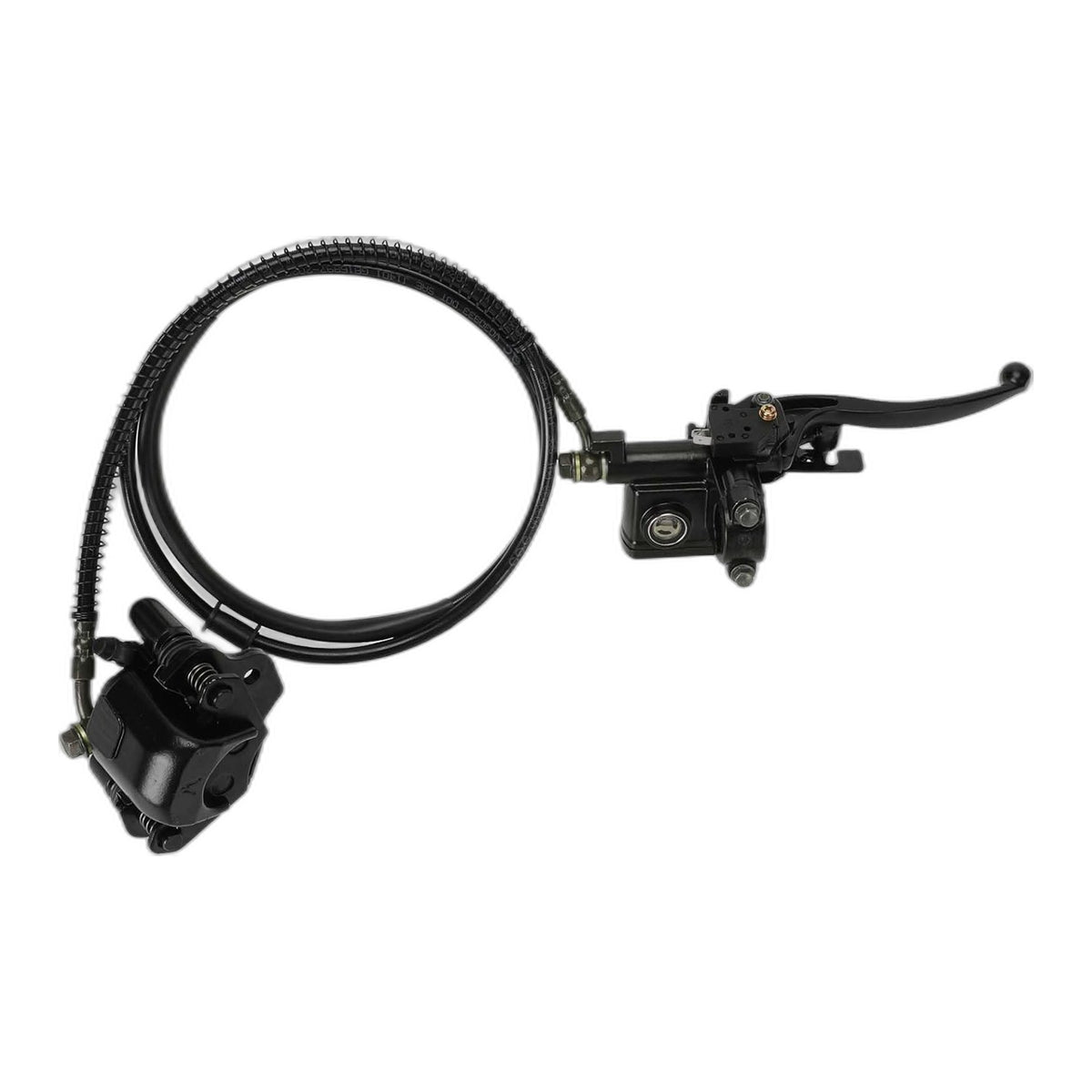 Left Hand Hydraulic Disc Brake Master Cylinder Caliper For 50cc-125cc 110cc ATV