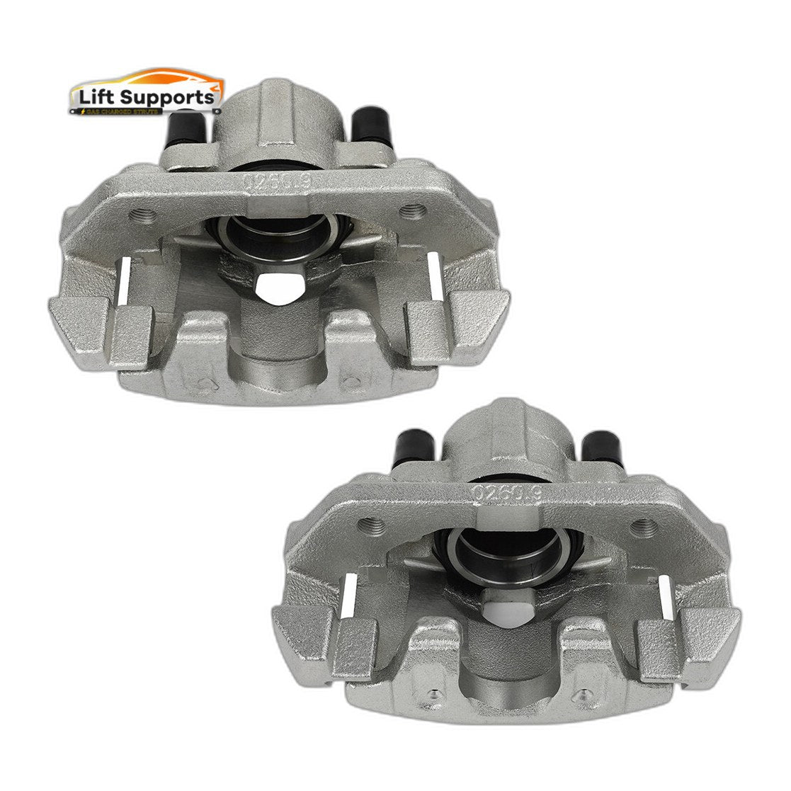 Front Brake Caliper Pair For Ford Escape Mazda Tribute Mercury Mariner w/Bracket