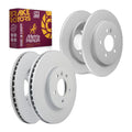 Front & Rear Brake Rotor Set for 05-08 Ford Escape Mercury Mariner Mazda Tribute