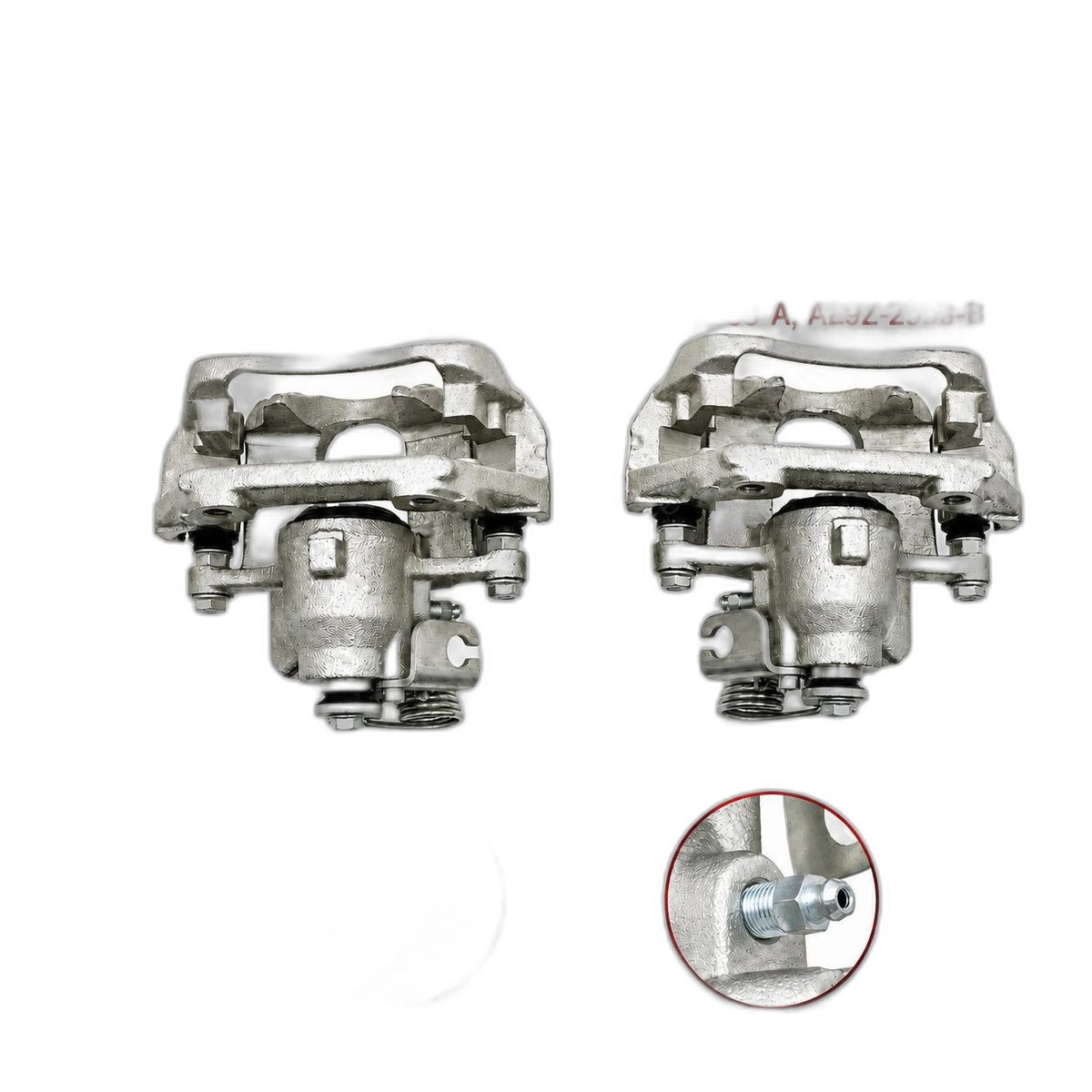 Pair Rear Disc Brake Calipers 18B5263 Fit 2011-2019 Ford Explorer 3.5L 2.0L
