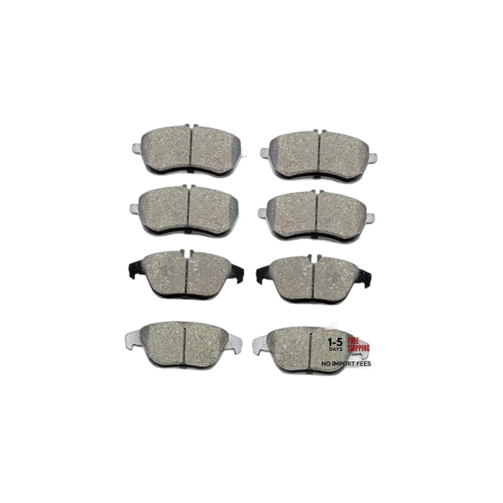 D1340 D1341 Front Rear Ceramic Brake Pads Set for 2012-2016 Mercedes-Benz