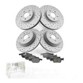 Front & Rear Drilled Brake Rotors Pads for 2017 2018 2019 Ford Escape