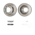 Front Brake Rotors And Ceramic Pads Kit For Ford F-250 Super Duty 2005-2012