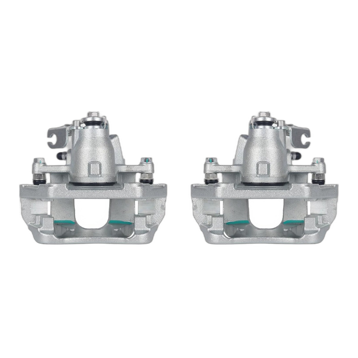 Rear Brake Caliper Pair w/ Bracket for 2011-2014 Ford Edge 2011-2015 Lincoln MKX