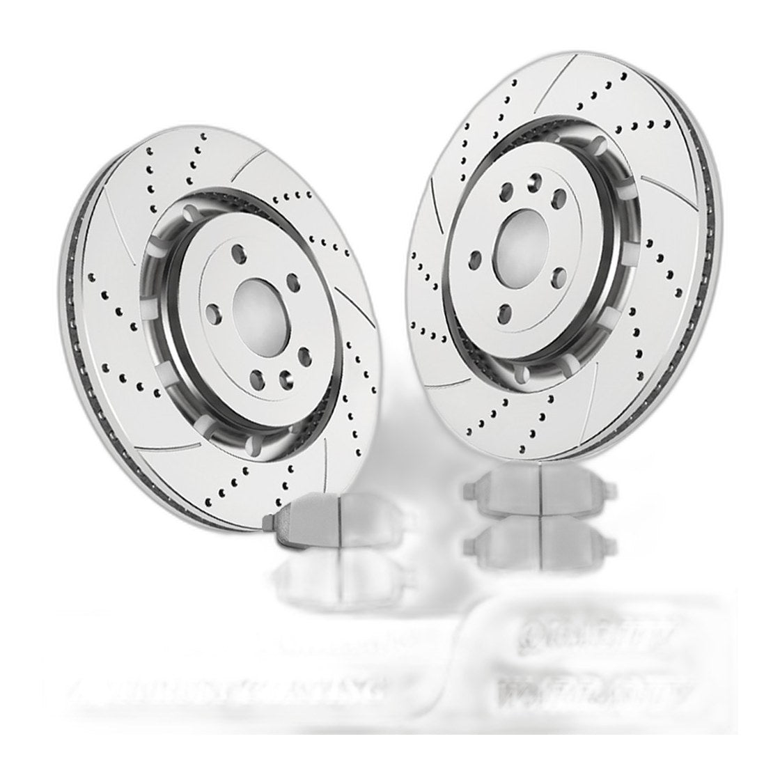 352mm Front Brakes Rotors Pads for Ford Flex Taurus Explorer Lincoln MKT MKS