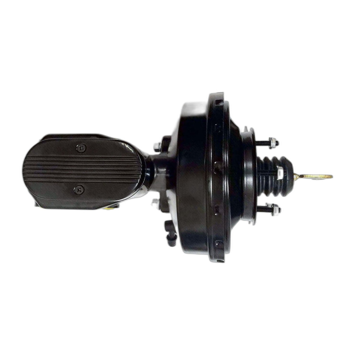 1967 68 69 Mustang 9" BLACK Power Brake Booster Ball Milled Master Cylinder Kit