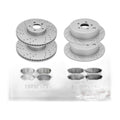 Front Rear Brake Rotors Ceramic Pads for Subaru Forester Legacy Outback Impreza