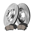 Front Brake Kit for Saturn SC/SL Series 1991-2002 - Disc Rotors, Ceramic Pads &