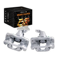 Pair Rear Brake Calipers w/ Bracket For Dodge Grand Caravan VW Routan Ram C/V