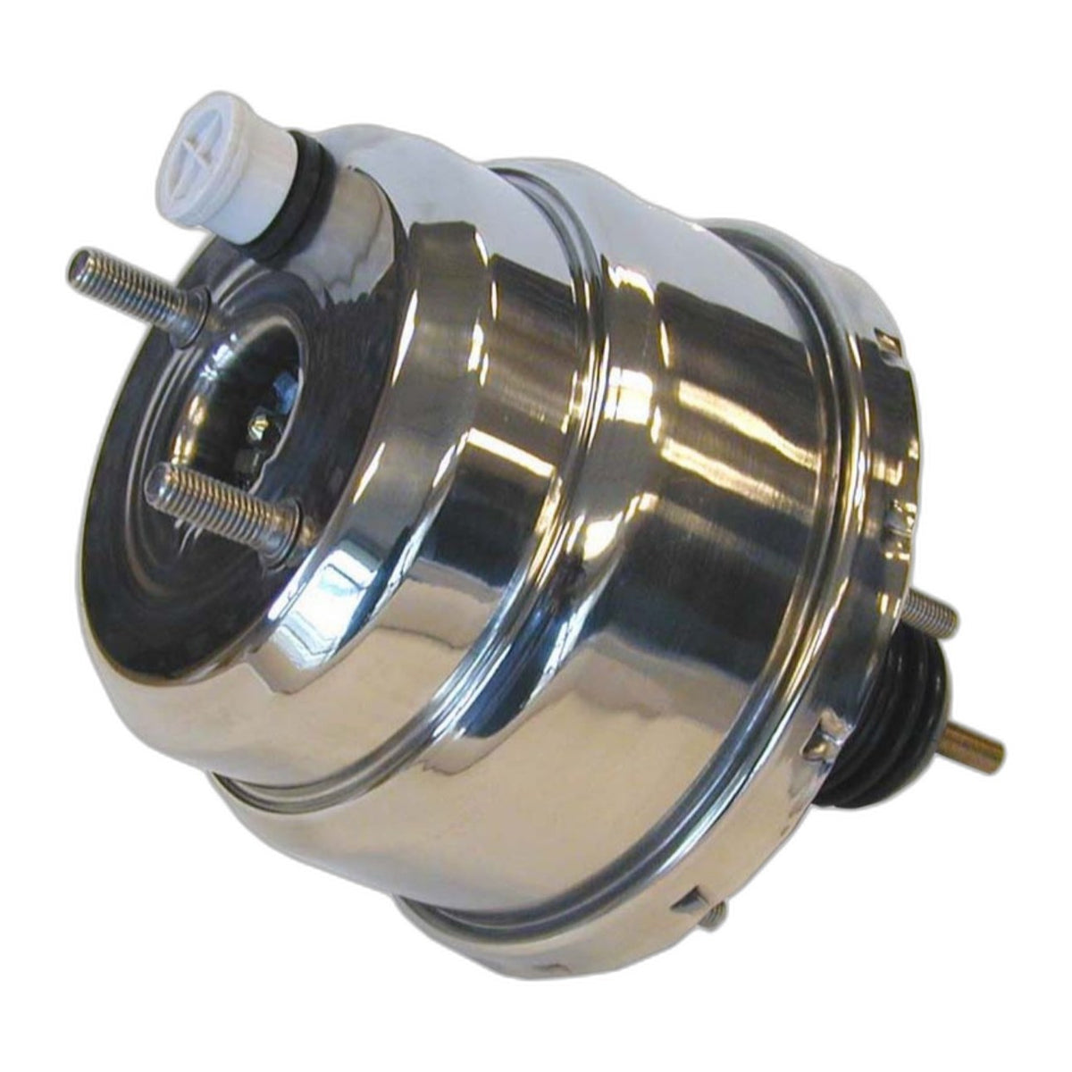 Dual Diaphragm 8" Power Brake Booster Chrome Universal Hot Rod Universal GM