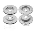 Front Rear Rotors & Ceramic Pads for 2017 2018 2019 Ford Escape Lincoln MKC