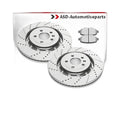 Front Brake Rotors and Pads Fit Flex Taurus Explorer Lincoln MKT MKS Ford Brakes