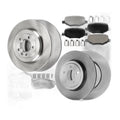 Front Rear Brake Rotors Pads Kit for 2011 - 14 Ford Edge 2011 - 15 Lincoln MKX