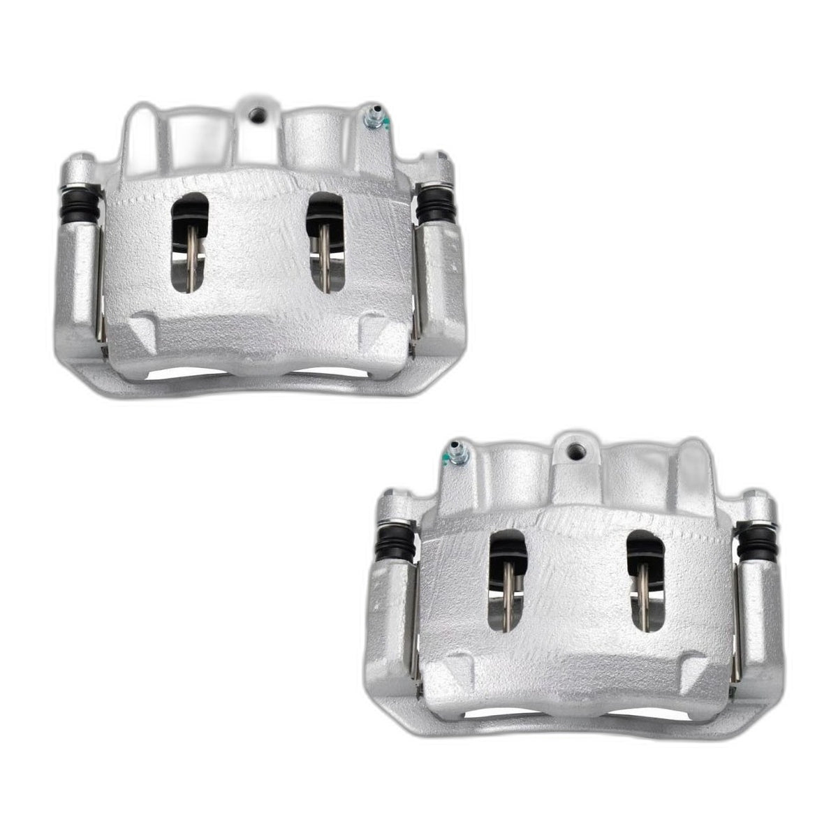 Front Disc Brake Caliper with Bracket & Hardware Pair For 95-08 Ford Mazda