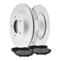 54042 Front Brake Rotors + Pads for Ford F-150 1997-2003 Brake Kit