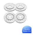 Front and Rear Brake Rotors Pads for Ford Explorer 2013-2019 Flex 2013-2019