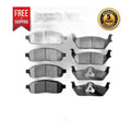 Front & Rear Ceramic Brake Pads Set For 2004 - 2009 Ford F-150, Lincoln Mark LT