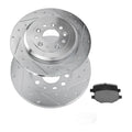 330mm Brake Kit Rear Compatible with 2011-2014 Ford Explorer Edge