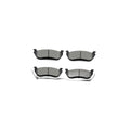 D1109 D1158 Front Rear Ceramic Brake Pads Set for 2006-2010 Ford