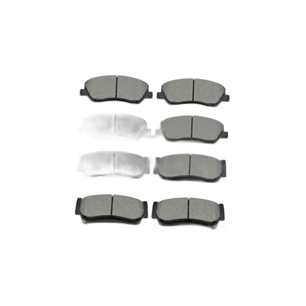 D1202 D1297 Front Rear Ceramic Brake Pads Set for 2007 2008 2009 Hyundai