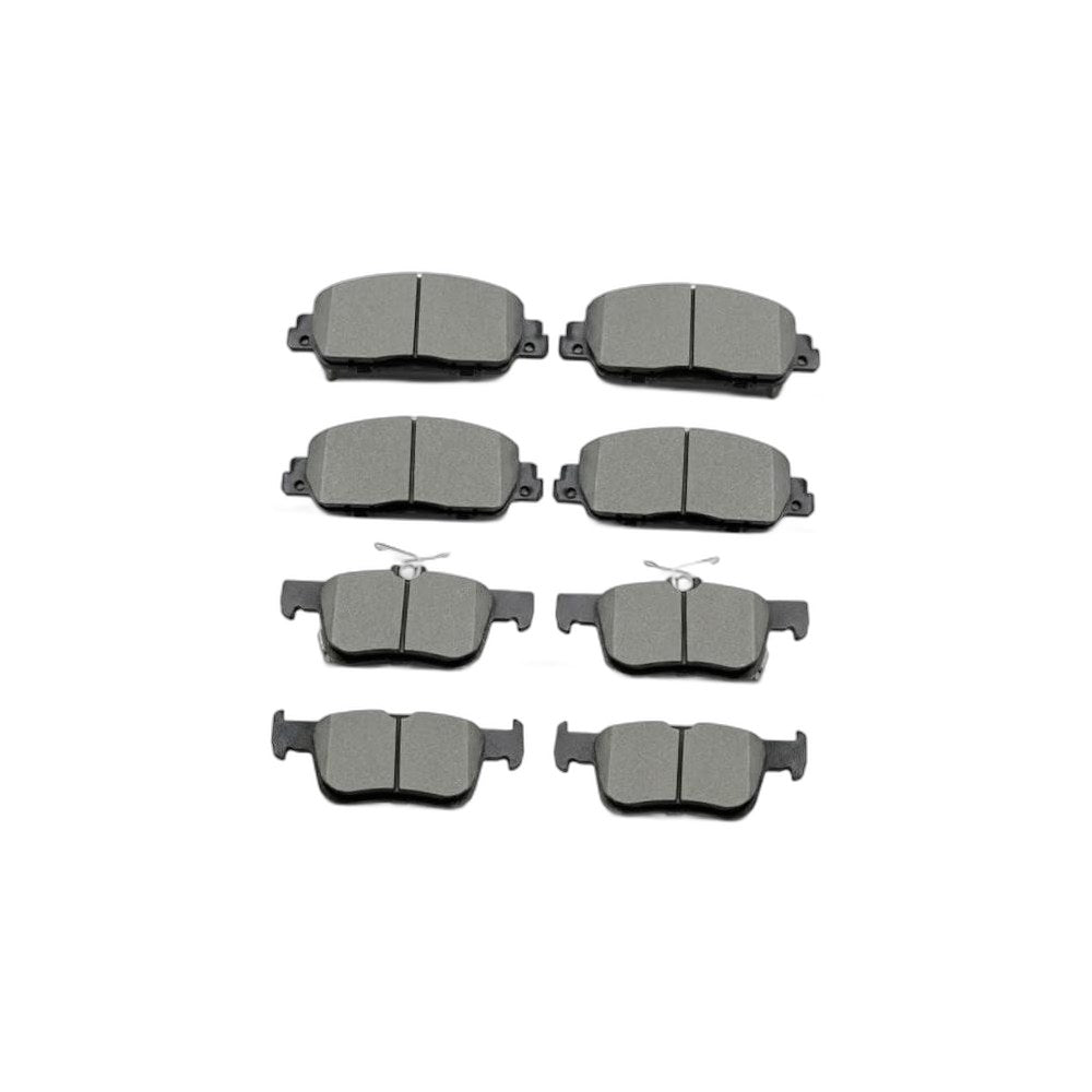 D1654 D2102 Front Rear Ceramic Brake Pads Set for 2018-2022 Honda Accord