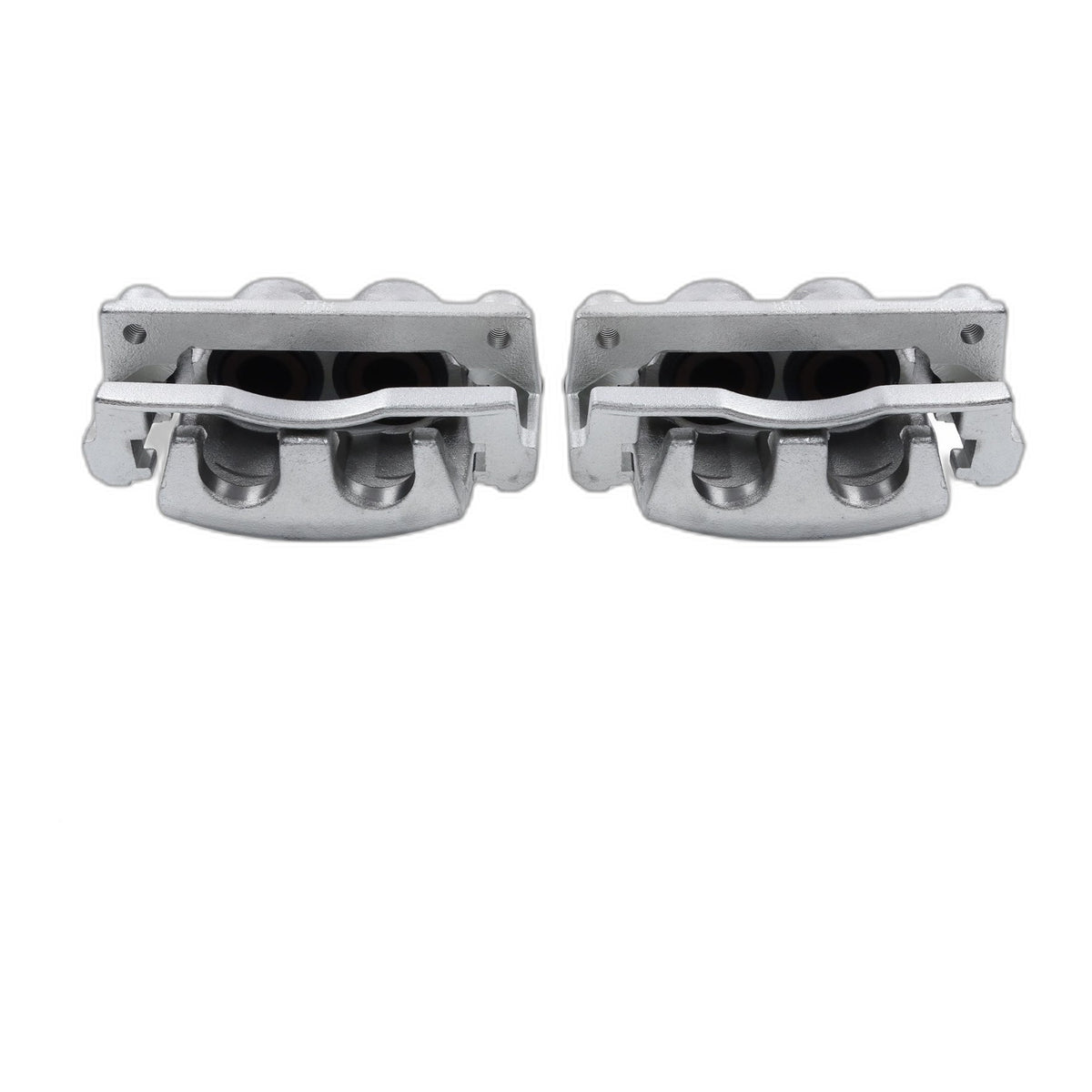 Pair Front Brake Calipers w/ Bracket For GMC Envoy 2006 2007 2008 2009