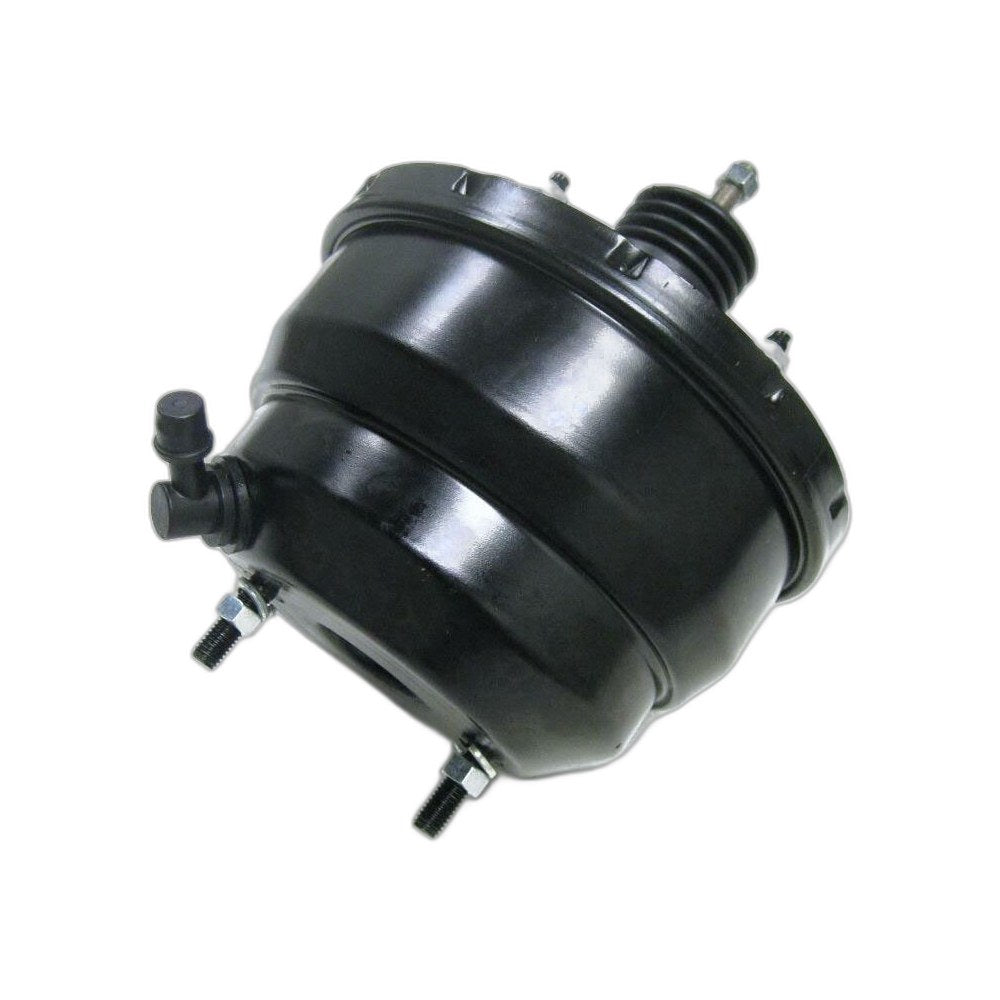7" Dual Diaphragm Power Brake Booster Black Universal Ford Chevy Street Rod