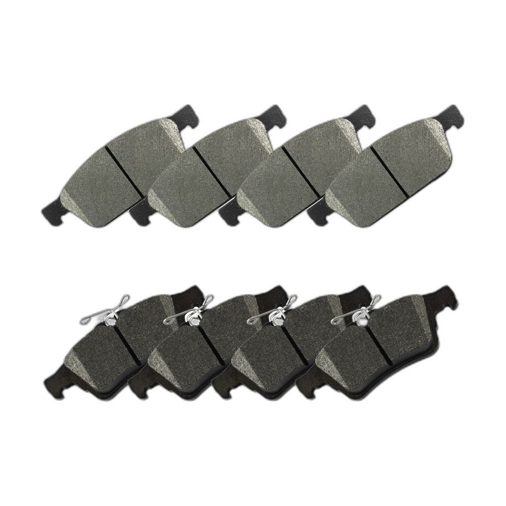 Front & Rear Ceramic Brake Pads Set for 2013 - 2023 Ford Transit Connect Escape