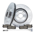 For Toyota Avalon 11.65" 296mm Front Brake Drilled Rotors Ceramic Pads Kit