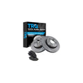 IN BOX TRQ Front Brake Kit Premium Rotors & Ceramic Pads BRA74182 BFA73101