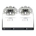 For 2005-2009 Ford Escape Mazda Tribute Front Brake Calipers Pair w/ Bracket
