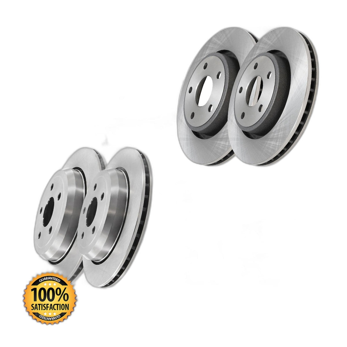 13.78" Front and 12.99" Rear Brake Rotors Pads Kit for 2011 - 2020 Dodge Durango