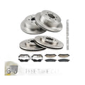For 09 Ford F-150 Front Rear Brake Rotors & Pads Kit 54170 D1392 54111 D1012