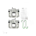 Pair Rear Brake Caliper with Bracket Fits 2008-2012 Jeep Liberty 18B5046 18B5047