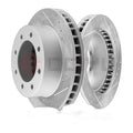 For 1999-2004 Ford Excursion F-250 Front Brake Rotors Discs + Ceramic Pads Kit