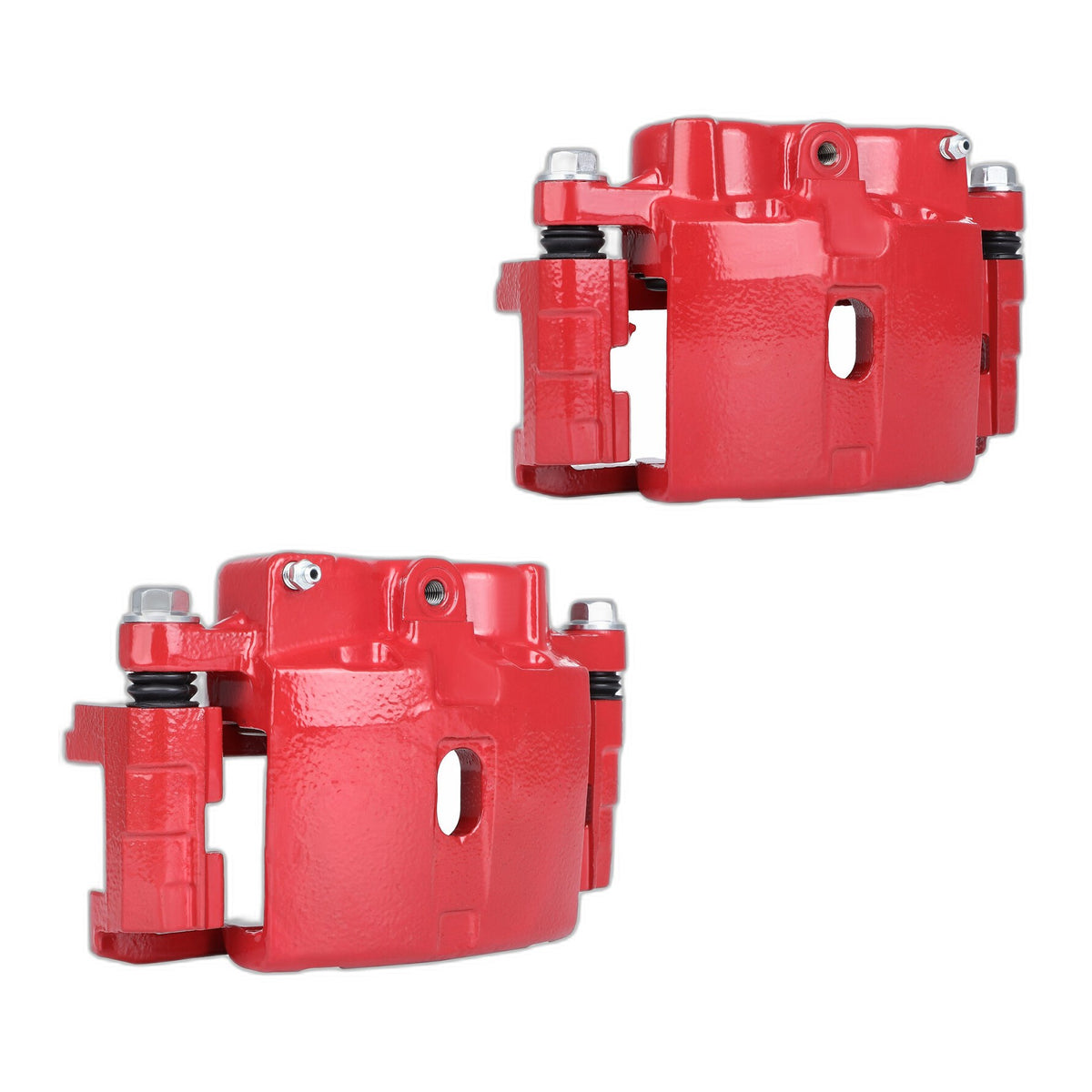 Rear Brake Caliper Pair with Bracket For 2000-2013 GMC Sierra 2500 Yukon XL 2500
