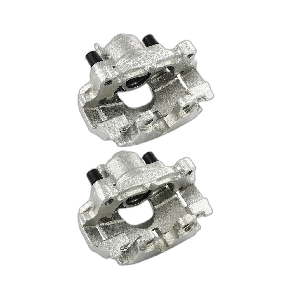 Pair Front Brake Calipers w/ Bracket For 2013 - 2020 FORD FUSION LINCOLN MKZ
