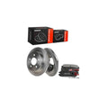 10.94 inch (278mm) Rear Brake Rotors and Ceramic Pads Kit Rear Solid