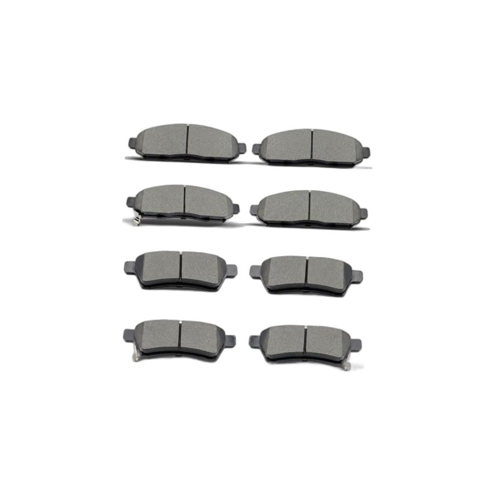 D1094 D1100 Front Rear Ceramic Brake Pads Set for 2005-2022 Nissan